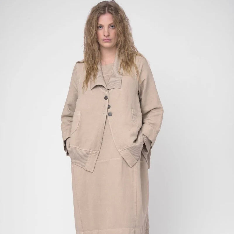 Maya™ Cotton Linen Cargo Sweater Vest